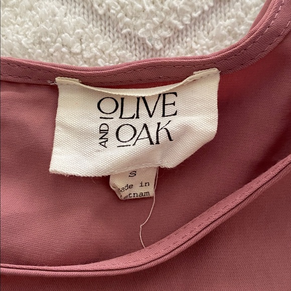 Olive & Oak Tops - Mauve Office Top